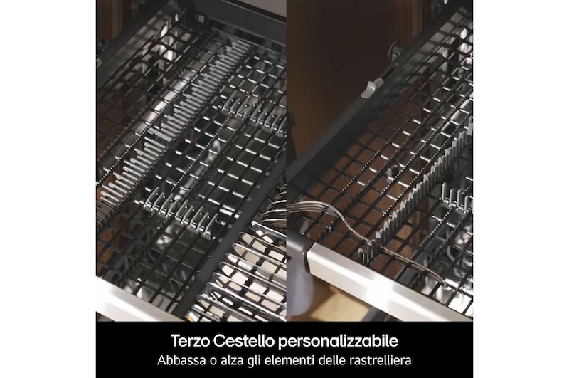 Terzo cestello personalizzabile lavastoviglie DF375HVS